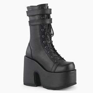 Demonia "Camel-250" Mid-calf Platform Boots (Sz 11)